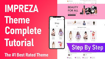 How to create an eCommerce website with impreza theme and WordPress - Impreza theme tutorial