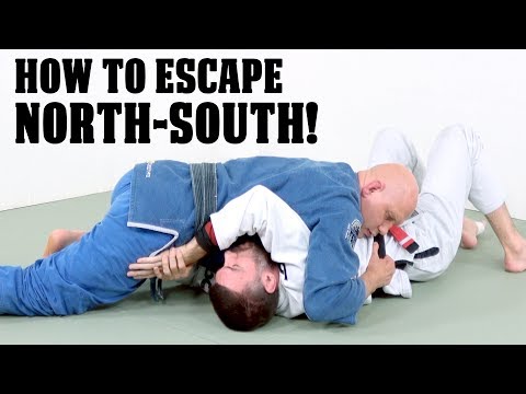 How to Escape the North-South Position in BJJ and No Gi Grappling