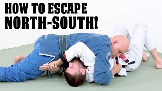 How to Escape the North-South Position in BJJ and No Gi Grappling