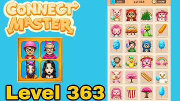 Connect master match puzzle level 363 solution walkthrough 