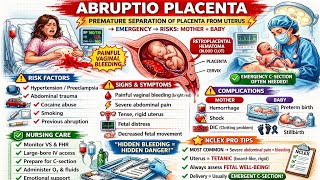 Abruptio Placentae Explained | Painful Bleeding in Pregnancy | NCLEX Must-Know