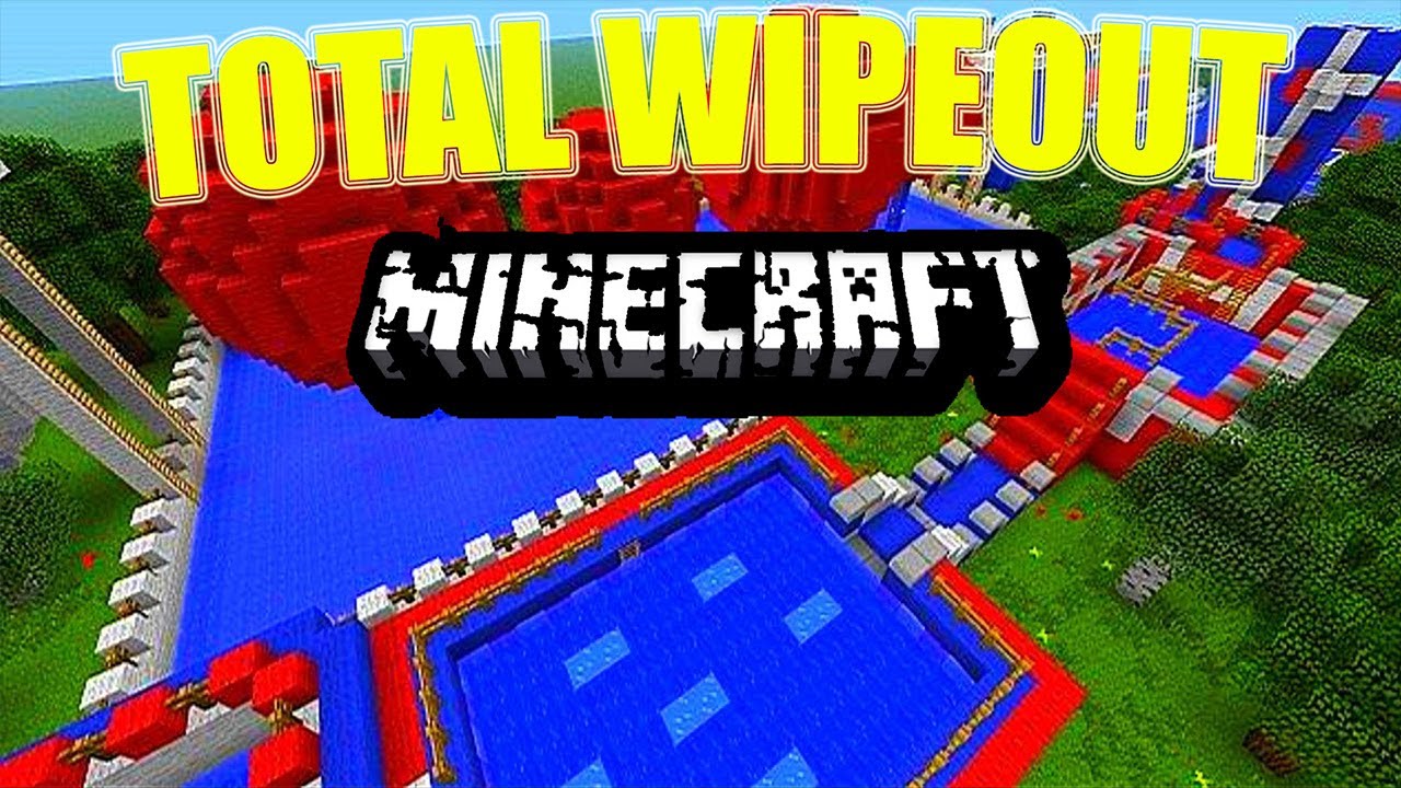 TOTAL WIPEOUT SUR MINECRAFT PS4 !!!!! - YouTube