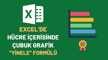Excel’de Hücre İçine Çubuk Grafik Ekleme | YİNELE Formülü