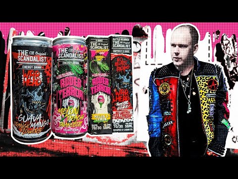 Новые энергетики от The Scandalist! - YouTube