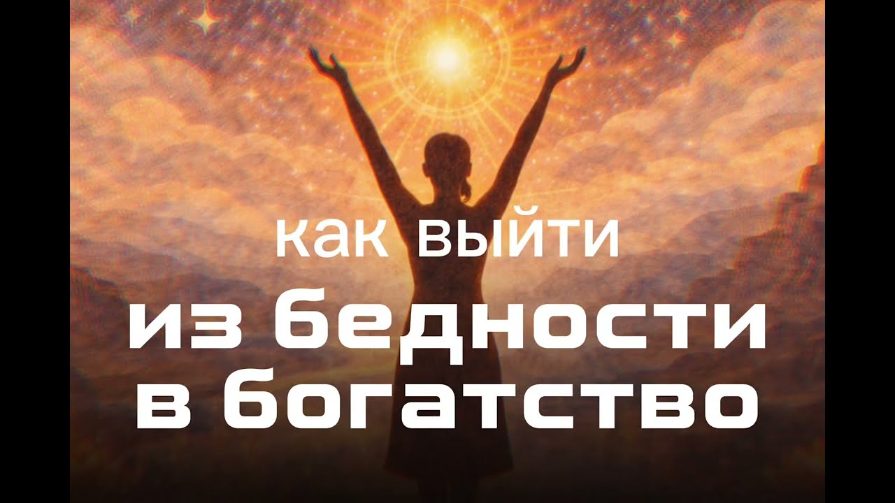 Как перейти из бедности в богатство за три шага