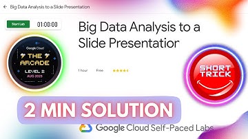 Big Data Analysis to a Slide Presentation | #GSP240 | #shorttrick | #goodies