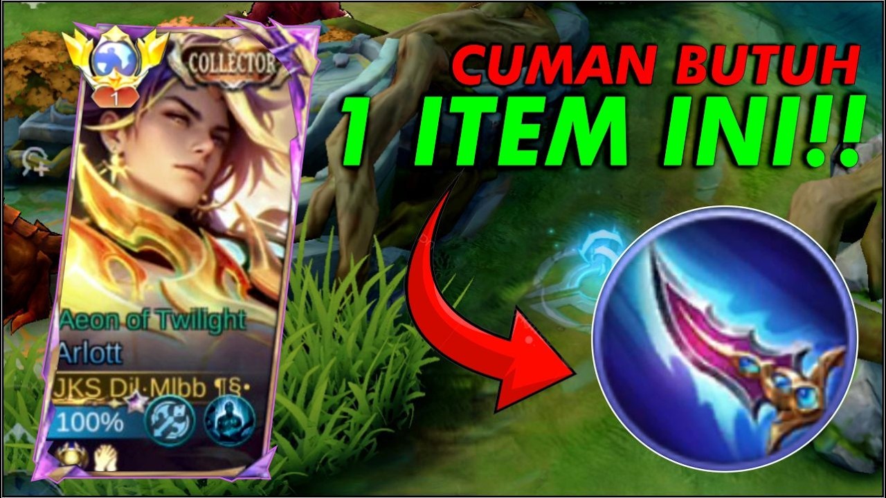 ARLOTT DAMAGE TUH CUMA BUTUH 1 ITEM INI !! HEPTASEAS !! - MLBB