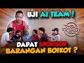 Dapat sponsor 50ribu ringgit tapi barang boykot uji ai team