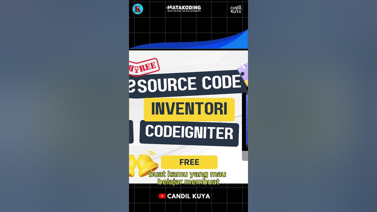 Source code inventory webdevelopment sourcecodeaplikasi youtube