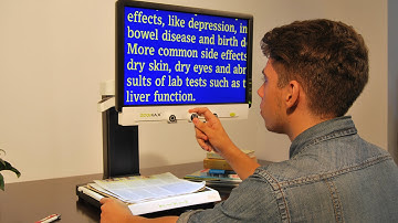 Zoomax Panda HD Desktop Video Magnifier Operation Video