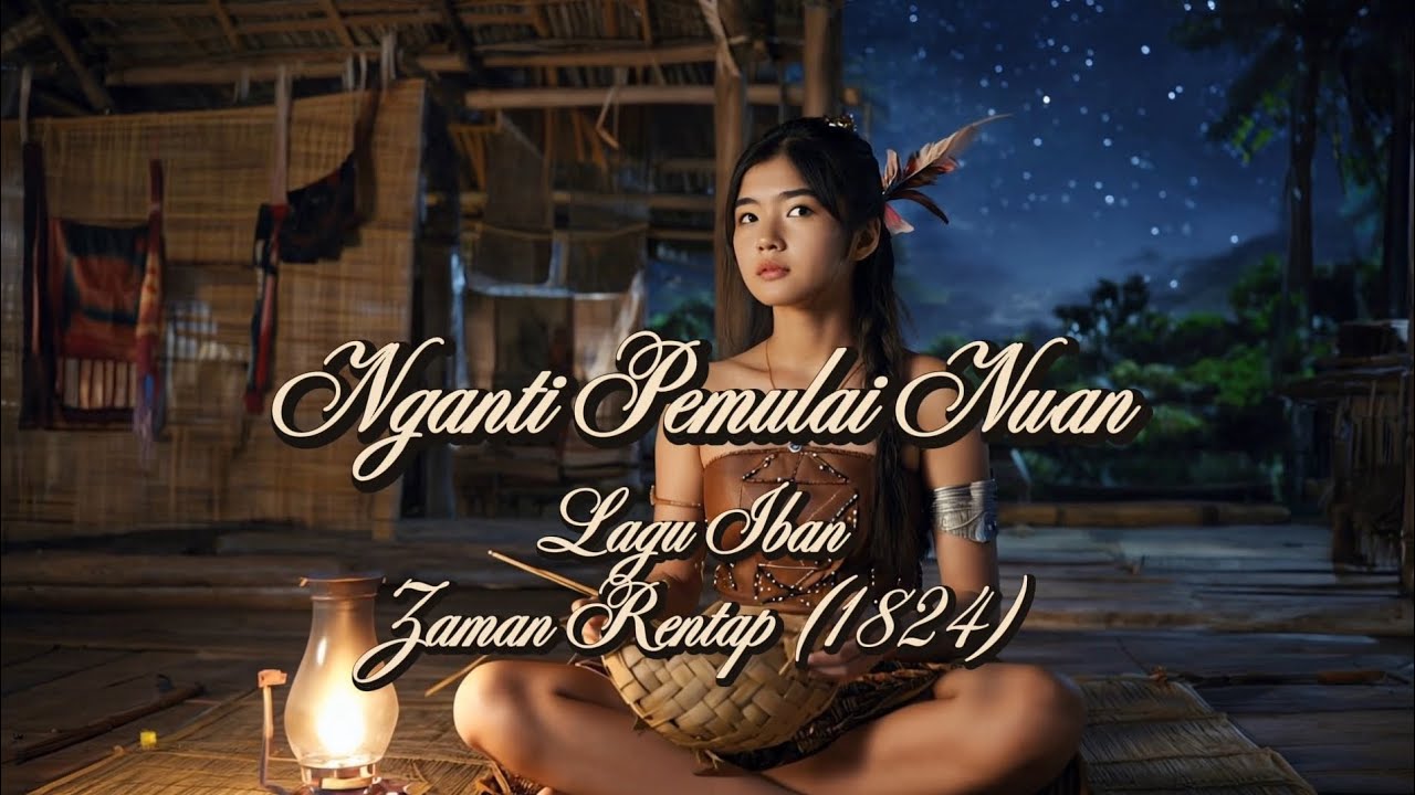 RENTAP: Aku Nganti Pemulai Nuan|Lagu Iban Baru 2025|BM & English Subtitle| Rentap Pahlawan Sarawak| 