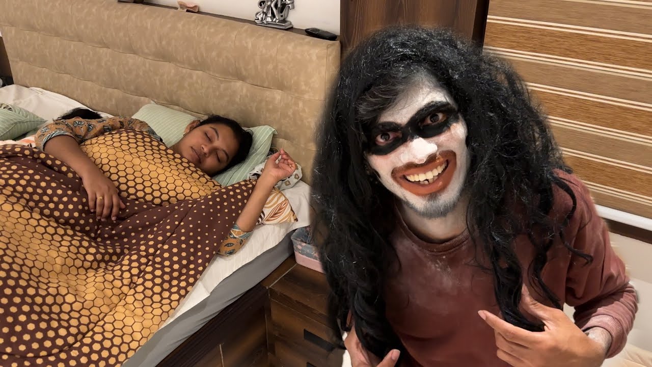 SCARING “SLEEPING PAMI” at MIDNIGHT ( Ghost Prank Gone Wrong ) YouTube