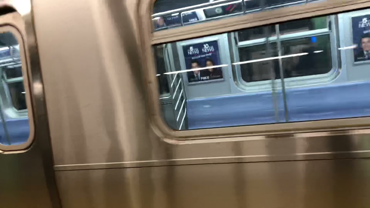 R160 R train arriving forest hills 71 avenue via queens blvd express
