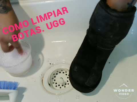 Vídeo: Como Limpar Botas Ugg De Cor Clara