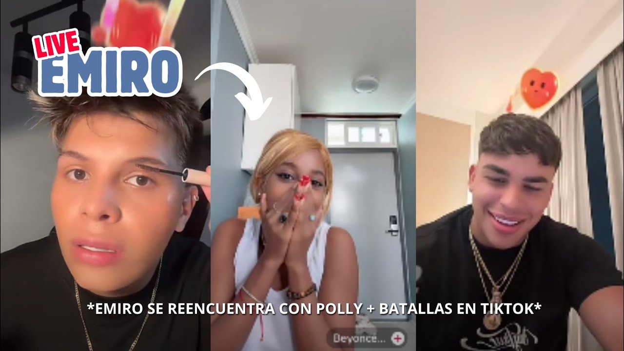 LIVE De Emiro | ¡Fiesta + Reencuentro con POLLY y Batallas ÉPICAS en TikTok!!! *con coreanos*