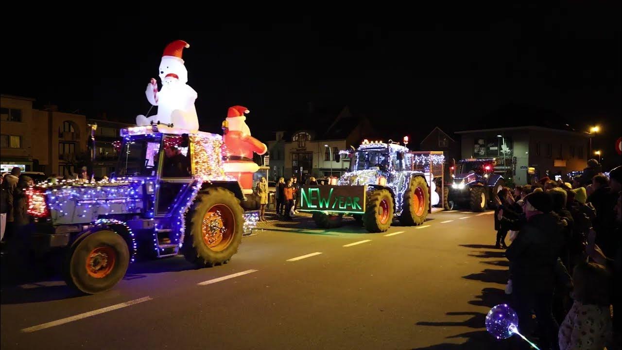 Tractor Parade Christmas in Ternat (8/1/2023) YouTube
