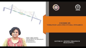 Lecture 29: Bending Vibration in Beam (Contd.)