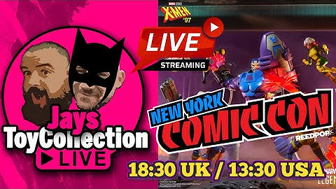 NYCC 2025 Marvel Legends Reveals Reaction Livestream - X-Men 97 Apocalypse !