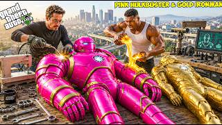 Franklin Become IRONMAN To Save Shinchan & Avengers In GTA 5