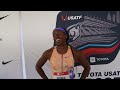 Where Has Brittany Brown Been? Olympic Medalist Explains 2026 Season | USATF Outdoor Championships