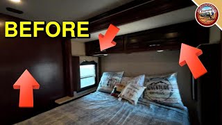 RV Makeover - DIY From CAVE to SANCTUARY RV Bedroom Renovation
