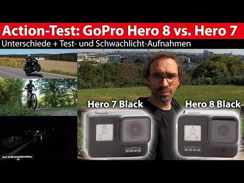 Actioncam-Test  GoPro Hero 8 Black vs  Hero 7 Black