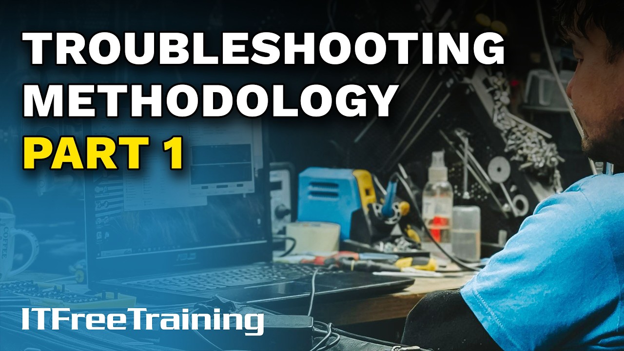 The Troubleshooting Methodology Part 1 - CompTIA A+ 220-1201 – 1.2