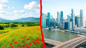 10 Borders with Mind Blowing Differences on Each Side