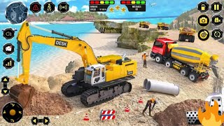 City Road Construction Simulator - City Road Construction Simulator 3D Game - Android Gameplay