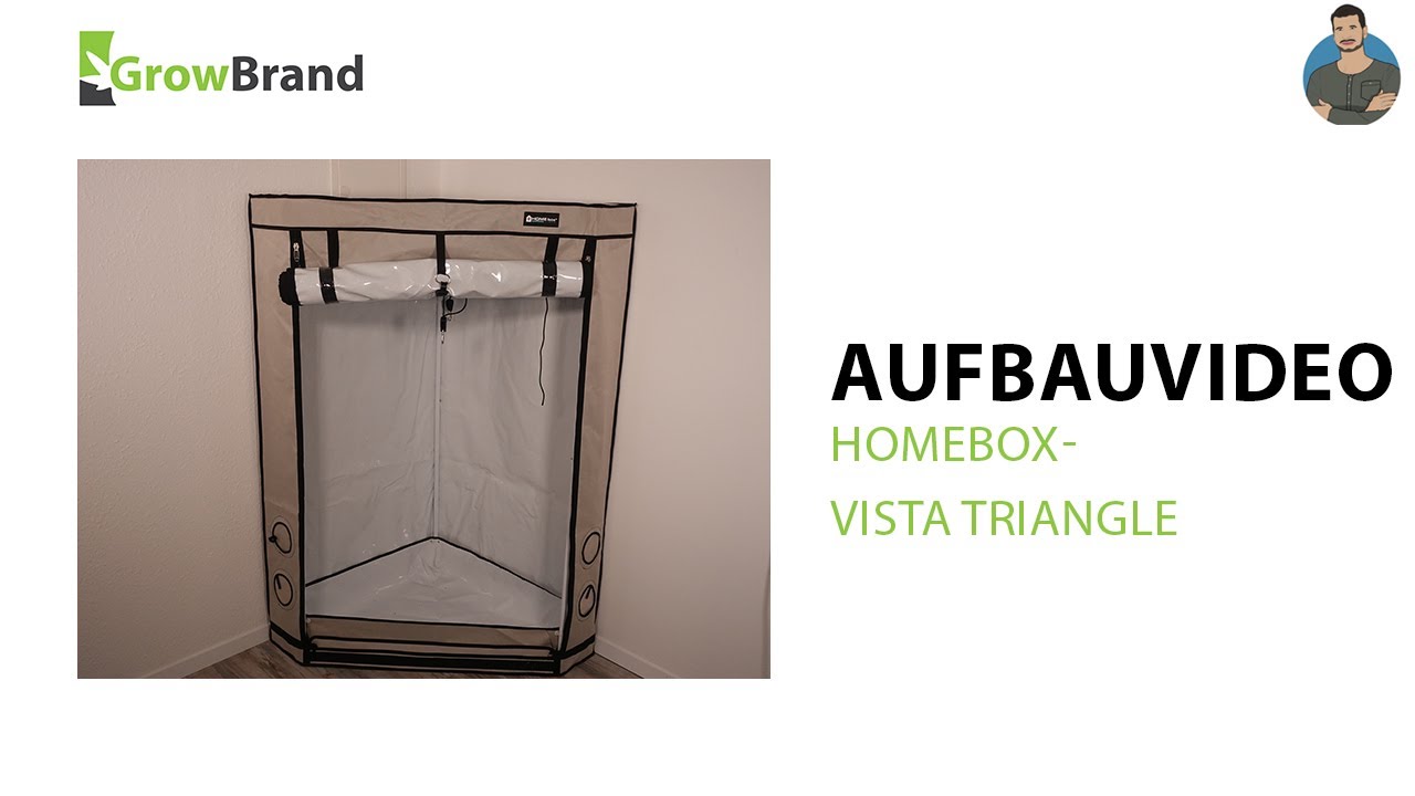 HomeBox Vista Triangle || Aufbauvideo von GrowBrand