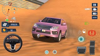 Hajwala Line Rababa Game | Toyota Land Cruiser V8 | Desert Safari Driving | Car accident Games screenshot 2