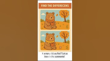 Can You Spot All the Differences? Test Your Eyes Now!#findthedifference #shortchallenge #braingames