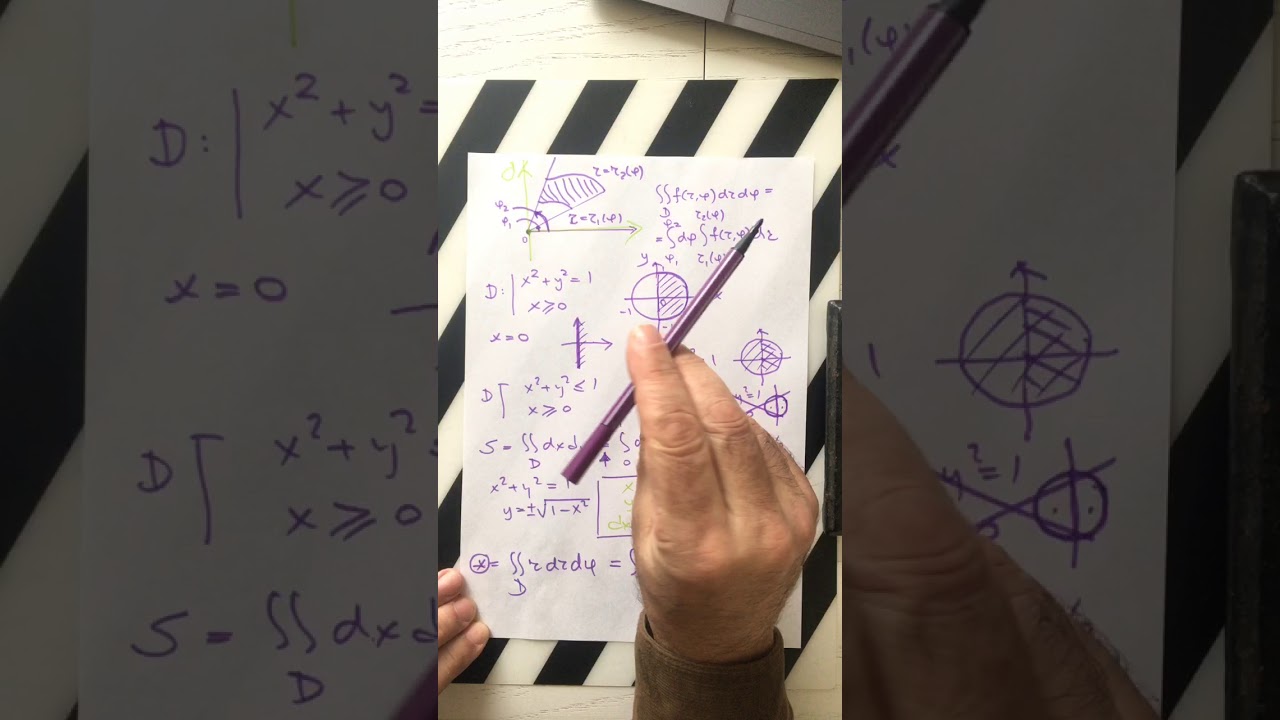 ДИ 8 Двойной интеграл в полярных координатах