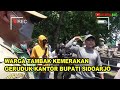 Warga Desa Tambak Kemerakan Krian Geruduk Kantor Bupati Minta Dipekerjakan di RSUD Sidoarjo Barat