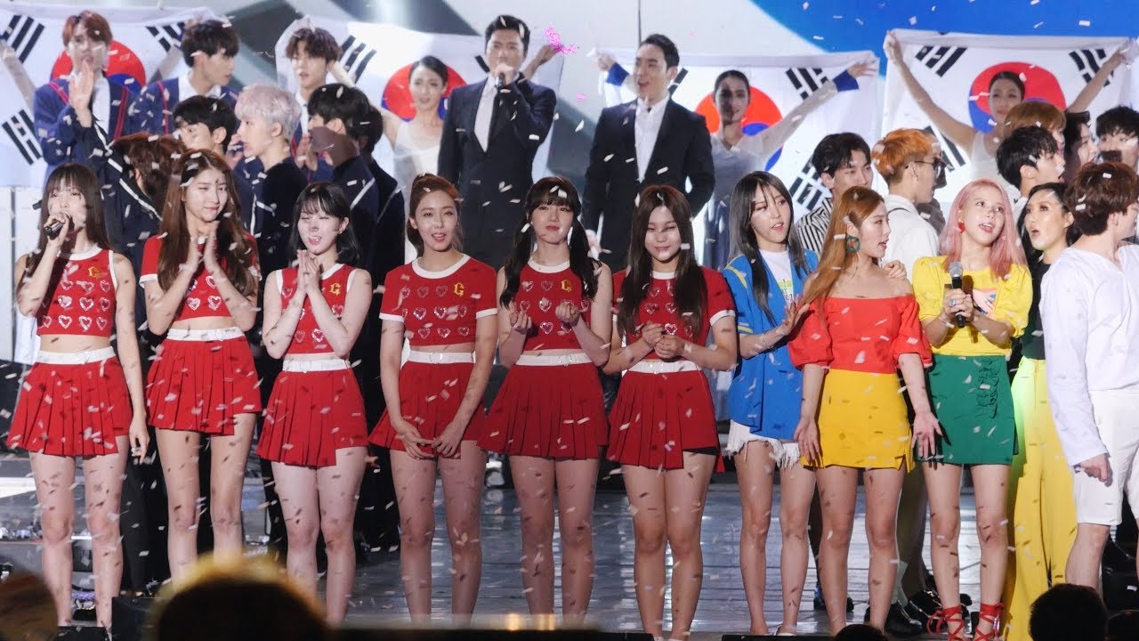 즐거운 여자친구 Gfriend, 마마무 MAMAMOO : 엔딩 무대 Ending stage : DMZ 평화콘서트 : 임진각평화누리공원 170812