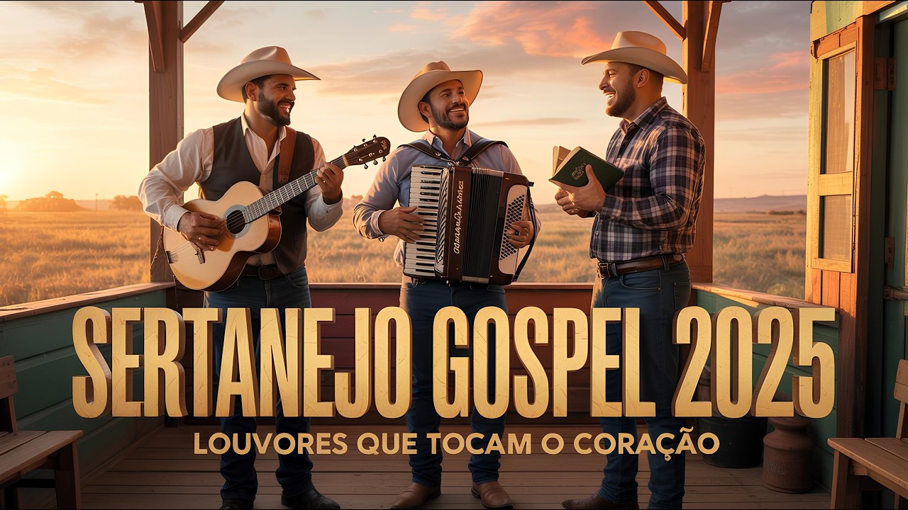 💫 SERTANEJO GOSPEL 2025 ✨ Louvores Exclusivos que Vão Tocar Seu Coração! (OFICIAL)