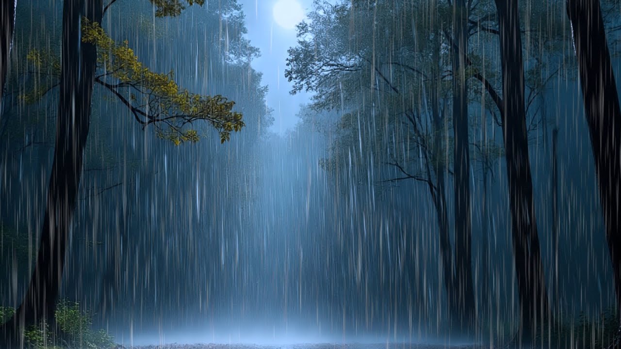 Rainstorm Sounds for Relaxing, Focus or Deep Sleep | Nature White Noise | 30 Minutes Video Calm