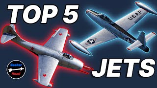 Top 5 BEST STARTER JETS In War Thunder | War Thunder