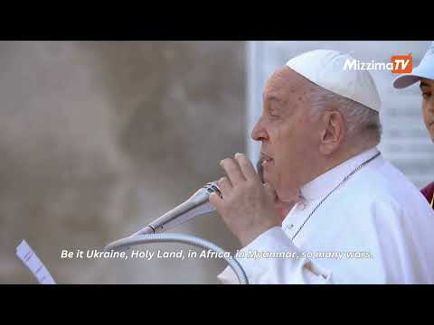 Pope Francis to young people: be a sign of peace