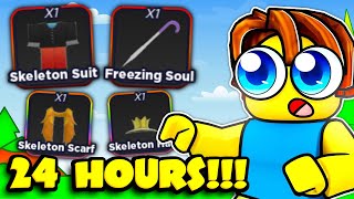 MAXING OUT ONE FRUIT IN 24 HOURS!!! (Roblox)