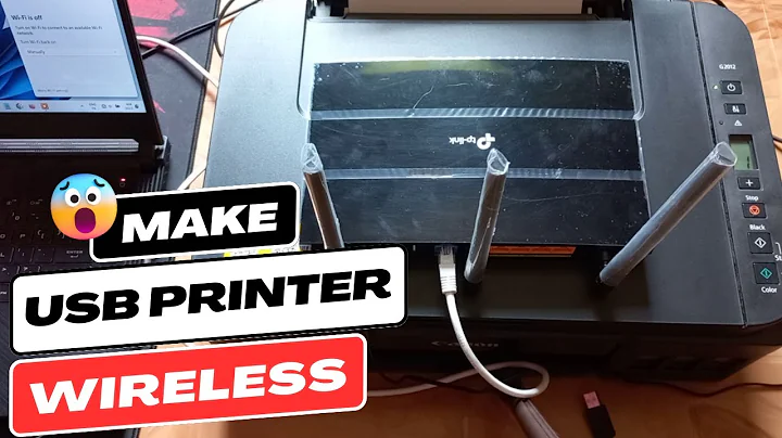 Convert any USB Printer to a WiFi Printer