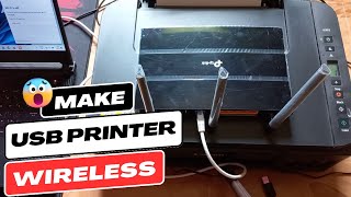 Convert any USB Printer to a WiFi Printer screenshot 3