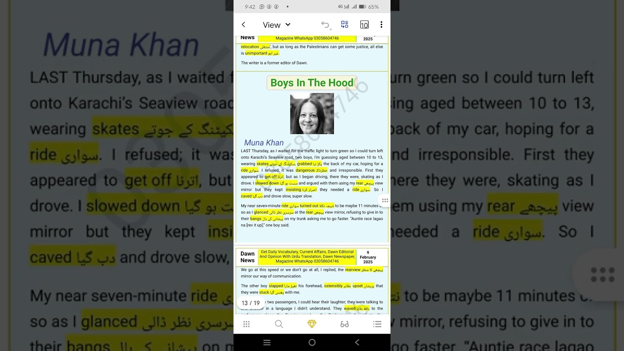 Dawn Editorials Analysis with Meaning 9 feb 2025