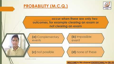 MCQ PART-1 PROBABILITY BY DR KUNAL KHATRI #PROBABILITY #MULTIPLE CHOICE QUESTIONS #MCQ