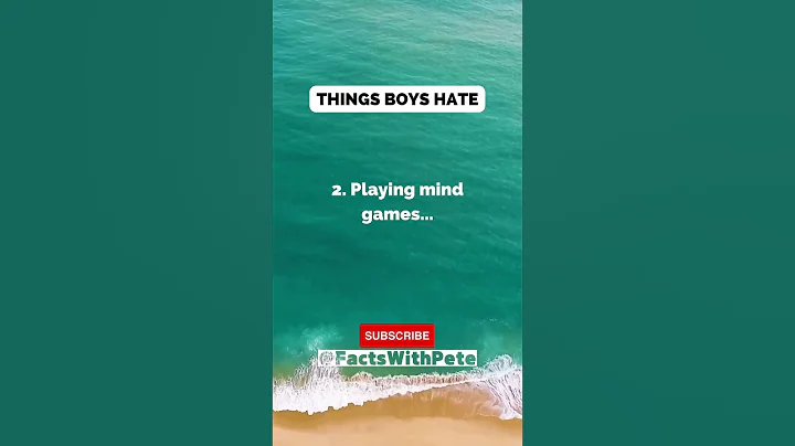 Things boys hate about girls #shorts #psychology #subscribe #factswithpete #fyp #fypシ #fypシ゚viral