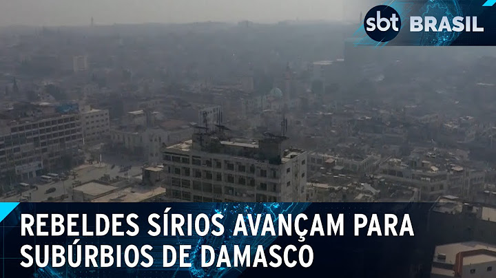 Rebeldes sírios tomam cidade estratégica e se aproximam da capital Damasco | SBT Brasil (07/12/2024)