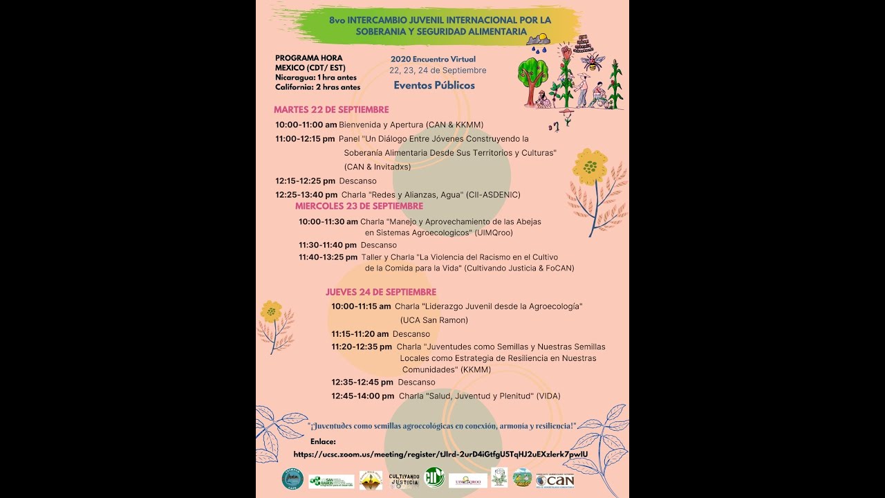 ¡Juventudes como semillas agroecológicas en conexión, armonía y resiliencia!