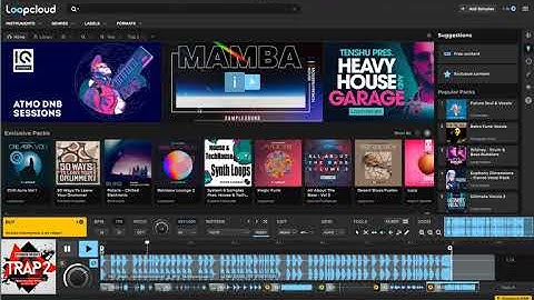 Loopcloud 6 - Making A Trap Beat With Hook