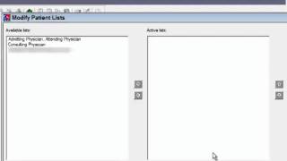 Create Pt tabs and Customize List