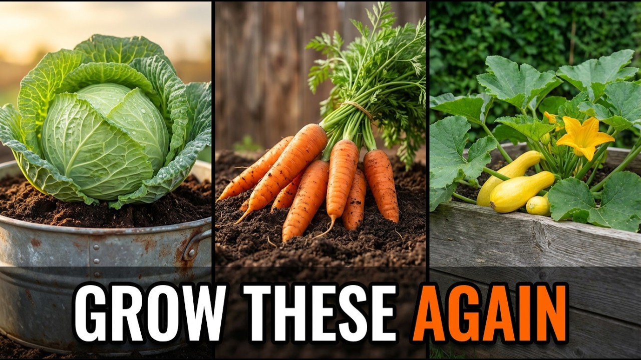 25 Vegetables Your Grandparents Grew That You Should Too